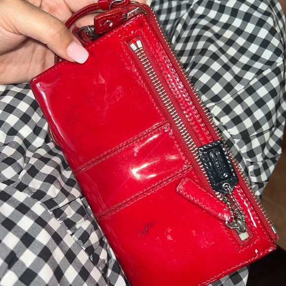 Vintage coach wristlet - Picture 4 of 8